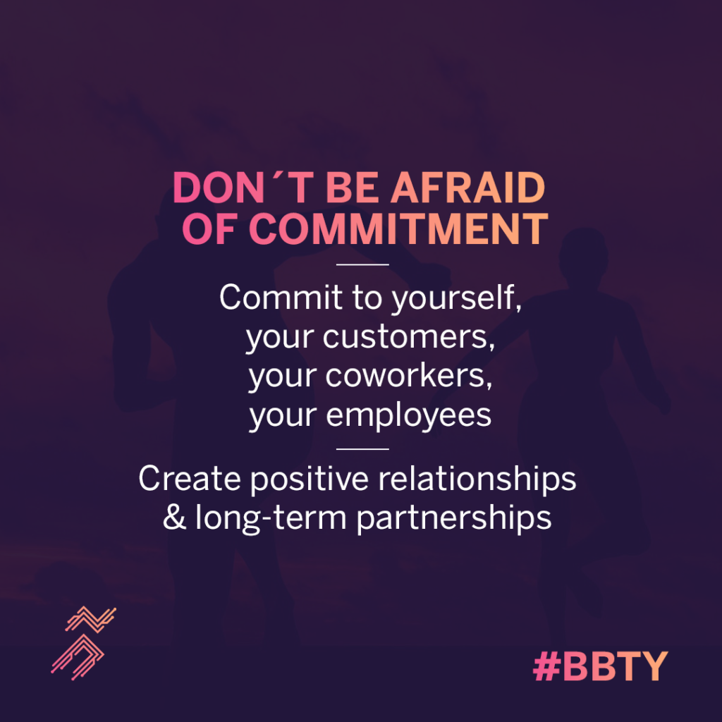 SportsTech value: don't be afraid of commitment